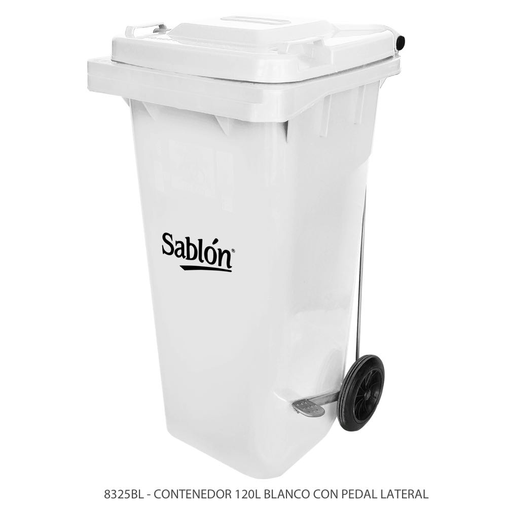Contenedor de 120 lts con pedal (SKU 8326VD)