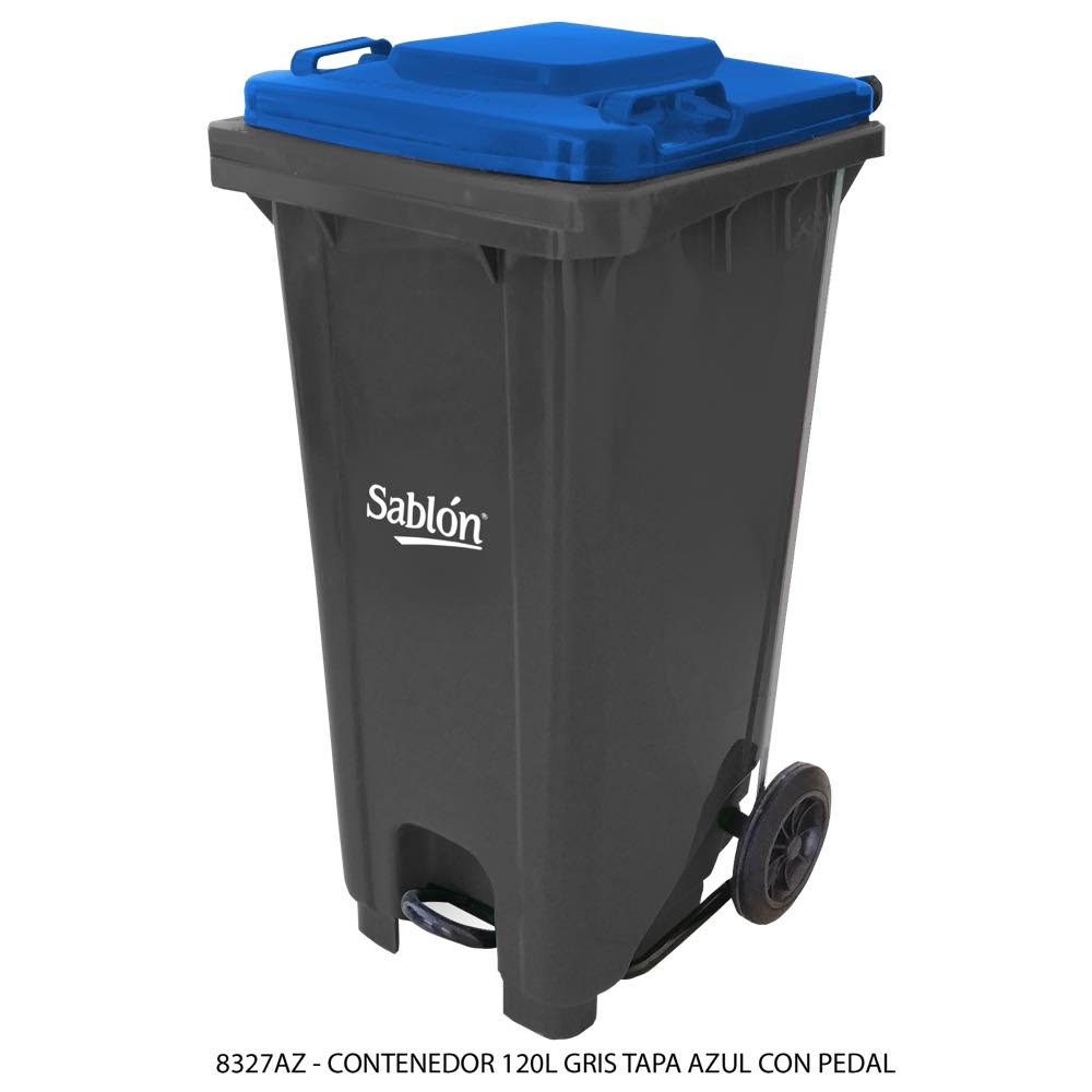 Contenedor de 120 lts con pedal (SKU 8326VD)