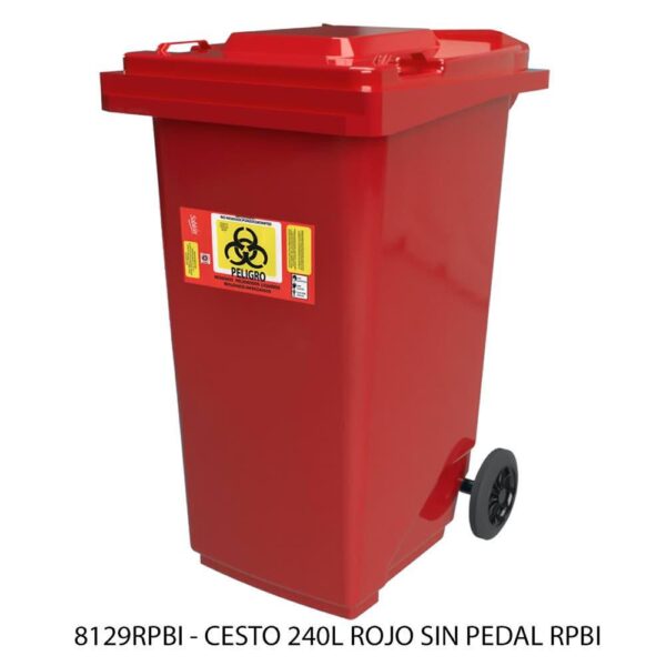 CESTO DE BAÑO RPBI (SKU 8067RPBI)