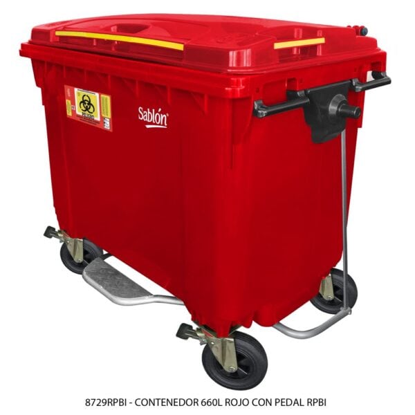 CESTO DE BAÑO RPBI (SKU 8067RPBI)