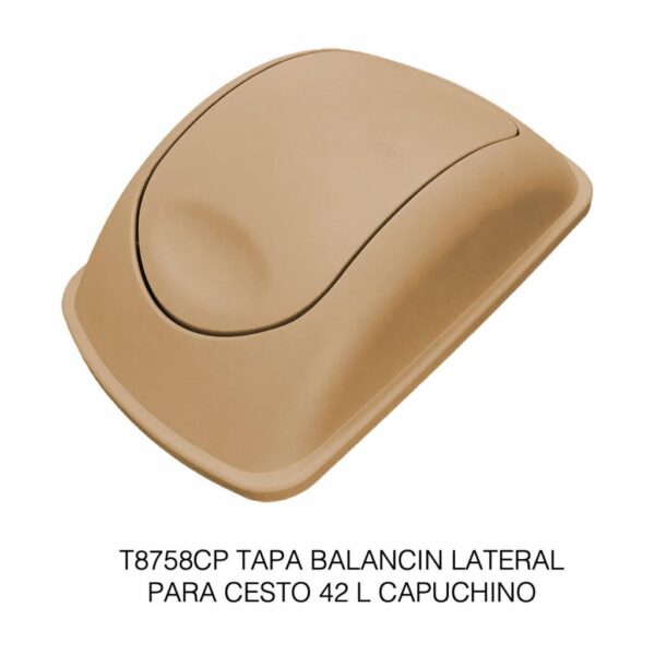 Cesto 42 litros Tapa Balancín LATERAL (SKU T8757AZ)
