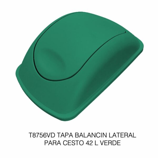 Cesto 42 litros Tapa Balancín LATERAL (SKU T8757AZ)