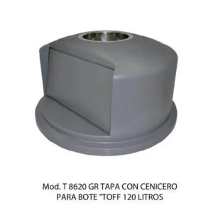 TAPA CENICERO CESTO TOFF (SKU T8620GR)