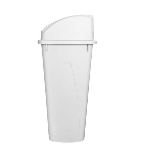 Cestos 80 L Tapa BALANCIN FRONTAL (Bote Blanco) (SKU 8442BL)