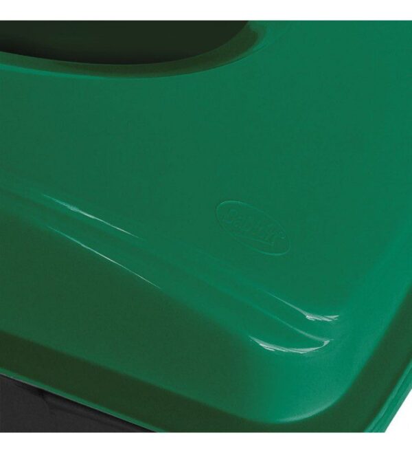 Cestos 80 L Tapa Elíptica (Bote Negro) (SKU 8466VD)