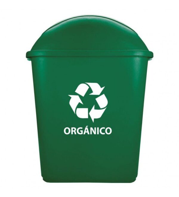 Bote de basura jumbo sin asas, con tapa-Con Impresión (SKU 8916OR)