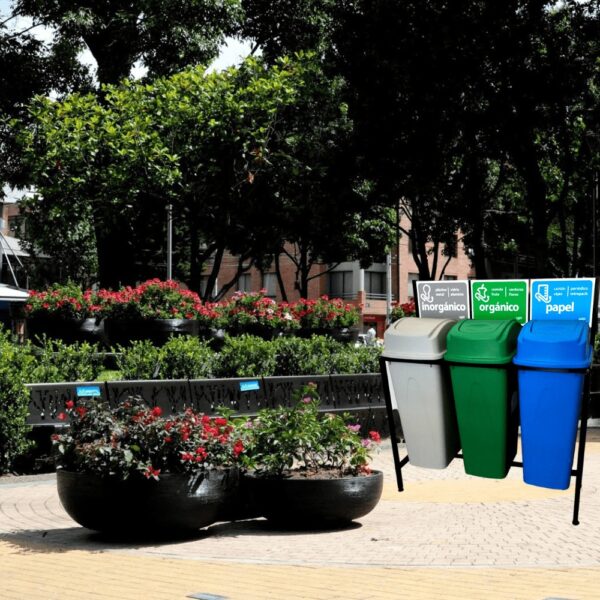 CENTRO DE SEPARACION DE BASURA 80 LITROS (SKU 7872)