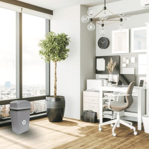 Cestos 65 L TAPA BALANCÍN LATERAL CON IMPRESION (SKU 8576OR)