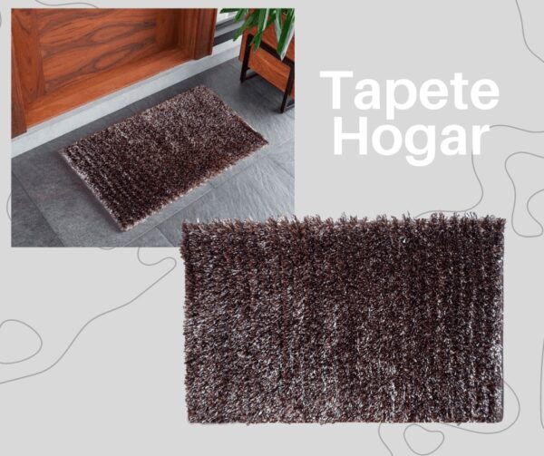Tapete Decorativo Felpudo Cafe 56x36cm