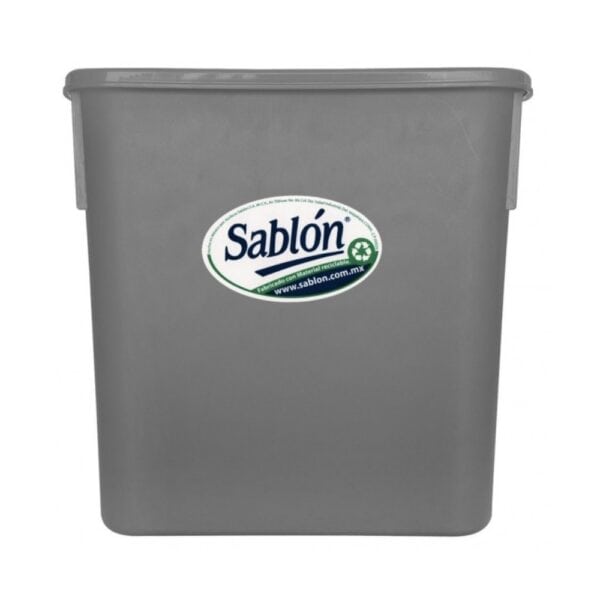 CESTO RECTANGULAR 4L GRIS