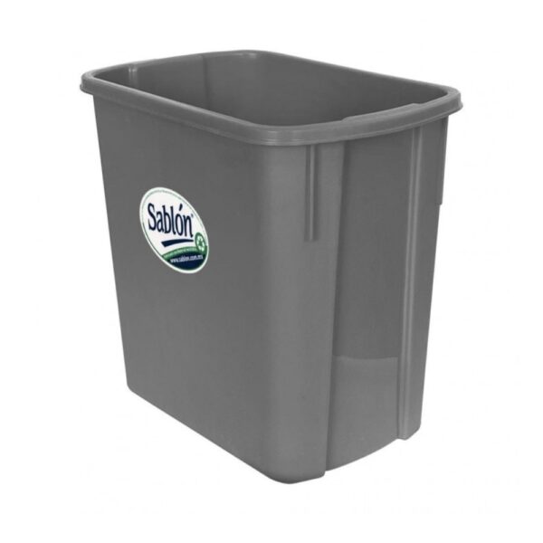 CESTO RECTANGULAR 4L GRIS