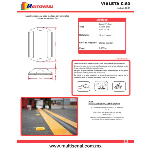 Vialeta C-80