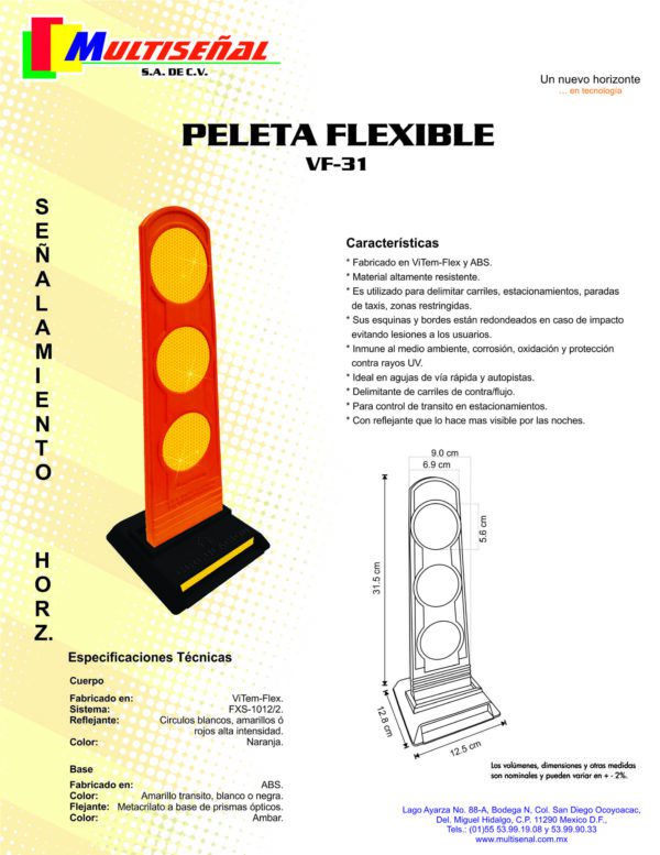 Paleta Flexible VF-31