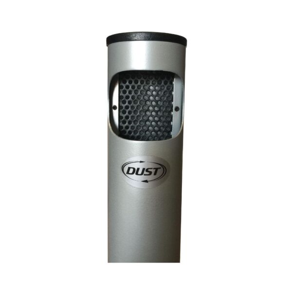 Tubo cenicero para fijar en pared, fabricado en aluminio