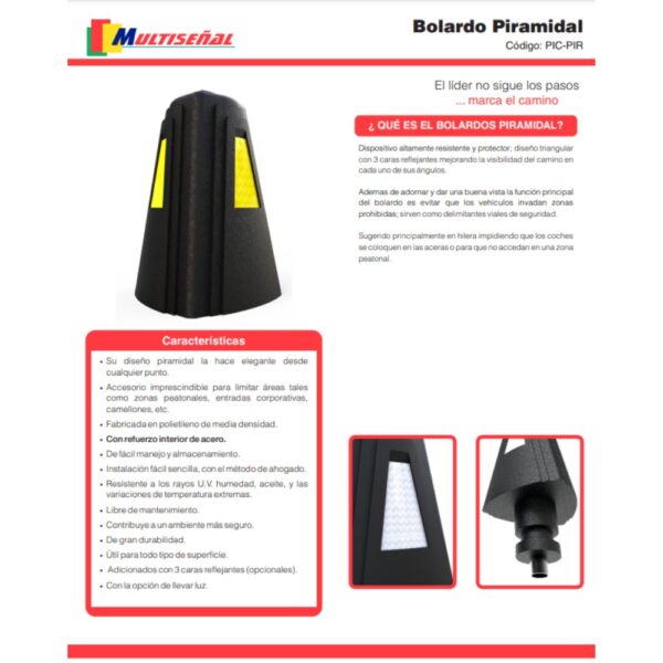 Bolardo Piramidal