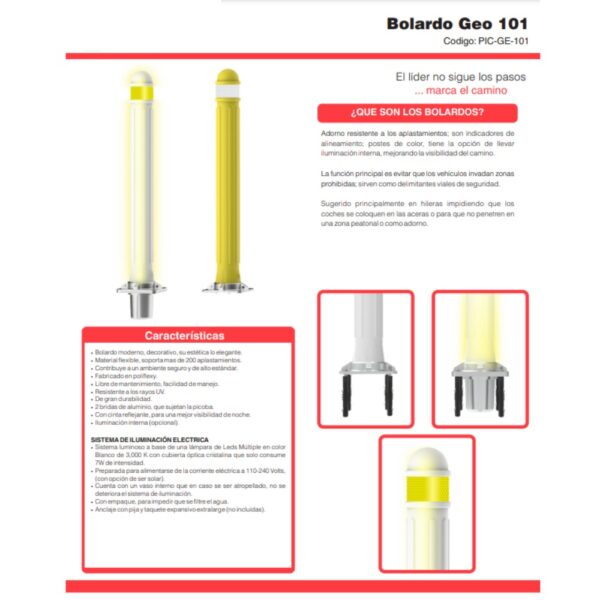 Bolardo GEO 101