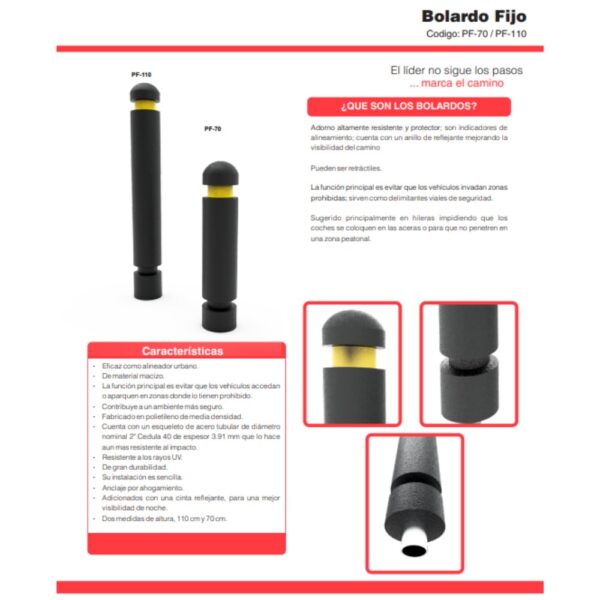 Bolardo FIJO