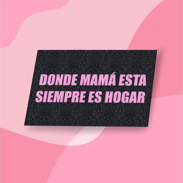 TAPETE PERSONALIZADO PARA MAMÁ