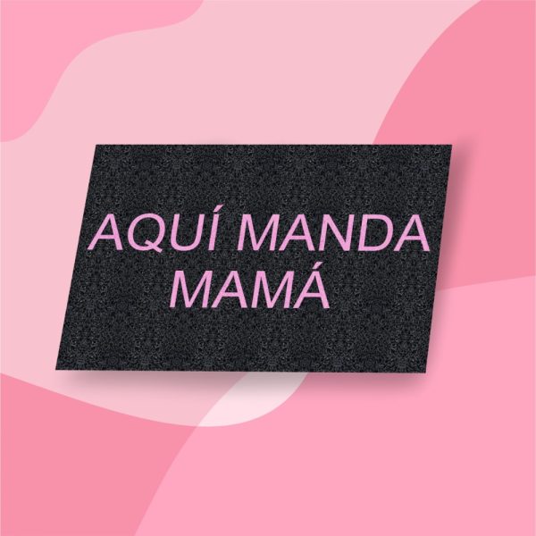 TAPETE PERSONALIZADO PARA MAMÁ
