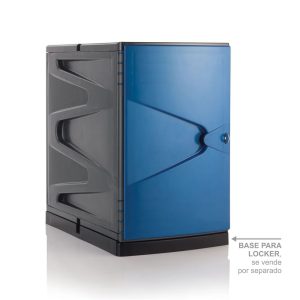 LOCKER PLÁSTICO MODULAR AZUL 45 CM